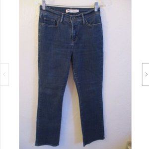 Levis Perfectly Slimming 512 Boot Cut Jeans Size 6 ~ 30" Inseam
